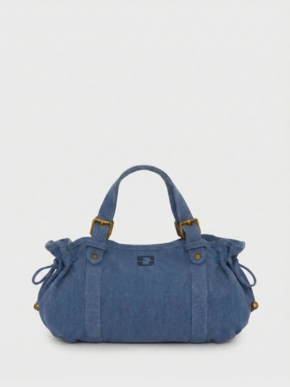 Gerard Darel Handbag in washed canvas - 18H & bag charm